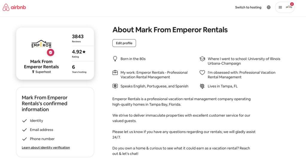Airbnb Property Management in Tampa Bay